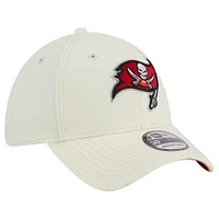 Men's New Era Cream Tampa Bay Buccaneers Classic 39THIRTY Flex Hat