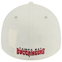 Men's New Era Cream Tampa Bay Buccaneers Classic 39THIRTY Flex Hat