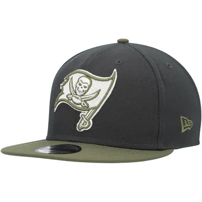 Tampa Bay Buccaneers New Era Two-Tone Color Pack 9FIFTY Snapback Hat - Graphite/Olive