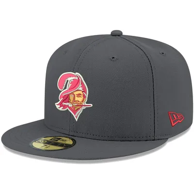 Tampa Bay Buccaneers New Era Historic Logo Storm II 59FIFTY Fitted Hat - Graphite