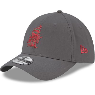 Men's New Era Graphite Tampa Bay Buccaneers Ship Storm 39THIRTY Flex Hat