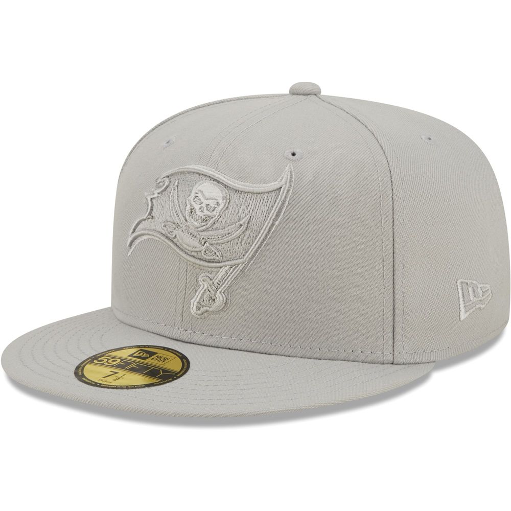 New Era Men's New Era Gray Tampa Bay Buccaneers Color Pack II 59FIFTY  Fitted Hat