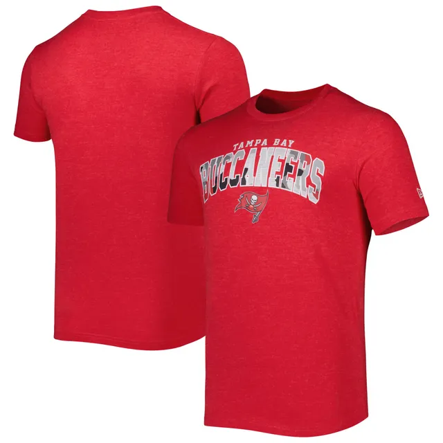 Men's Fanatics Branded Heather Red Tampa Bay Buccaneers Force Out T-Shirt