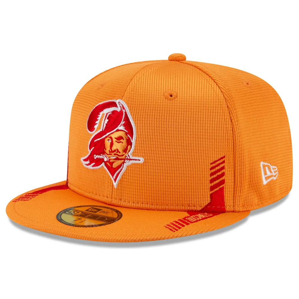 Lids Tampa Bay Buccaneers New Era 2021 NFL Sideline Historic Logo 59FIFTY Fitted Hat - Orange | Brazos Mall