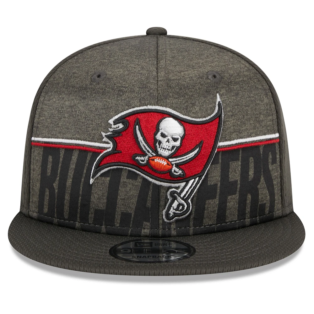 Men's New Era  Pewter Tampa Bay Buccaneers 2023 NFL Training Camp 9FIFTY Snapback Hat