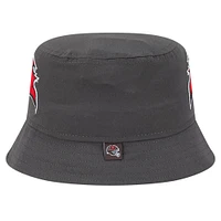 Men's New Era Pewter Tampa Bay Buccaneers Helmet Bucket Hat