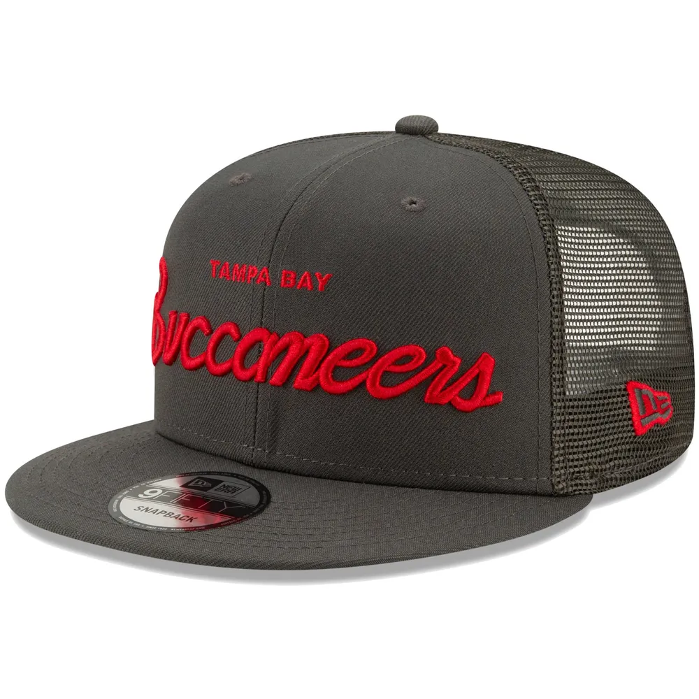 Lids Tampa Bay Buccaneers New Era Trucker 9FIFTY Snapback Hat