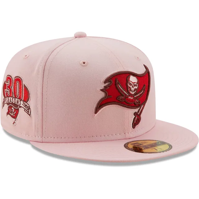 Men's New Era Red Tampa Bay Buccaneers Omaha Low Profile 59FIFTY Fitted  Team Hat 