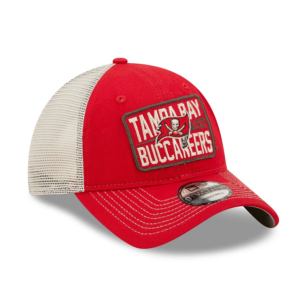 NWE BUCS SCRLT NATU NFL DEVOTED TRUCKER 9TWENTY HATMENUST