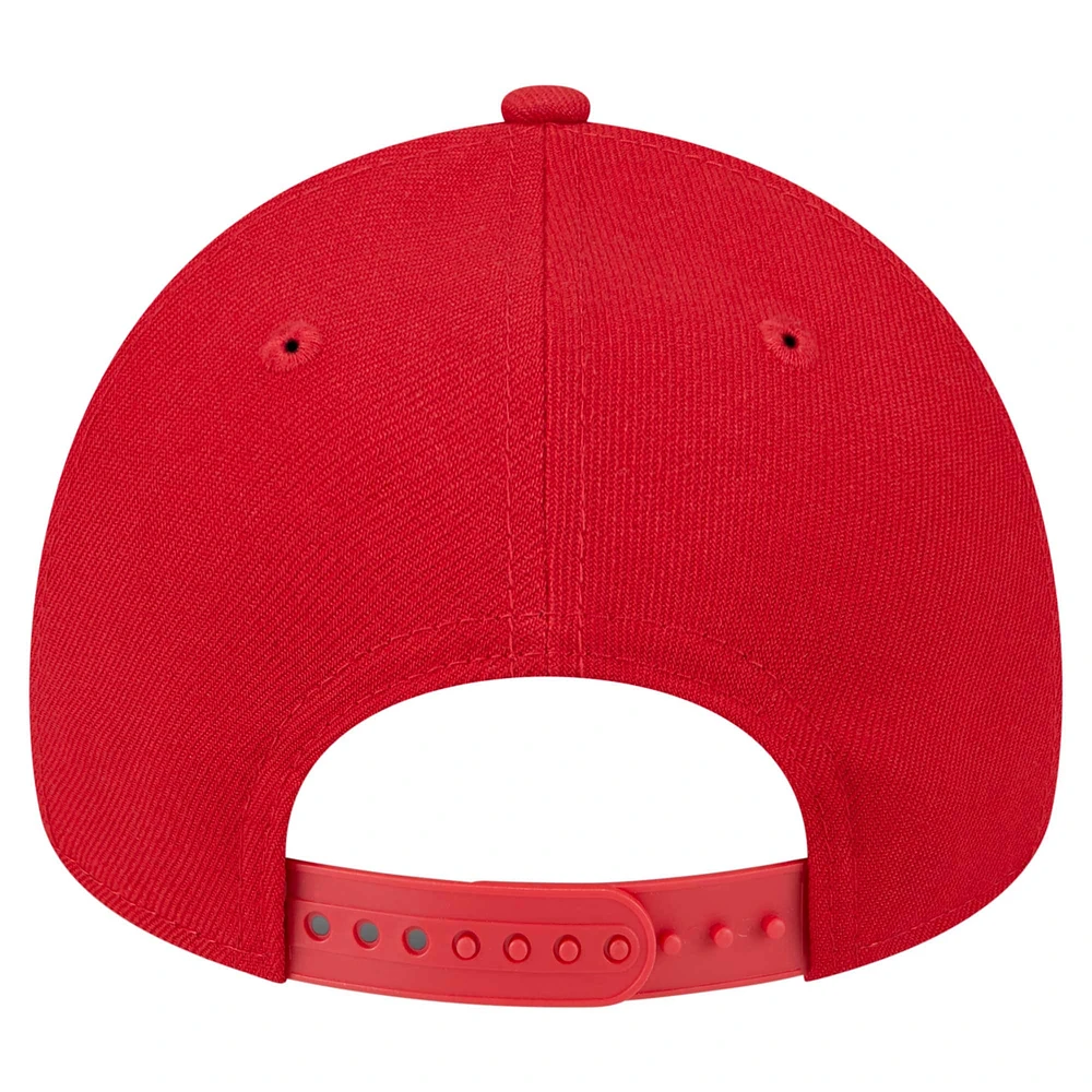 Casquette ajustable A-Frame 9FORTY rouge Tampa Bay Buccaneers de New Era pour homme