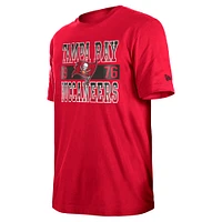 T-shirt City Team rouge Tampa Bay Buccaneers New Era pour homme