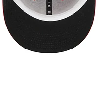 Casquette New Era Tampa Bay Buccaneers Collegiate Trucker 9FIFTY Snapback pour homme rouge