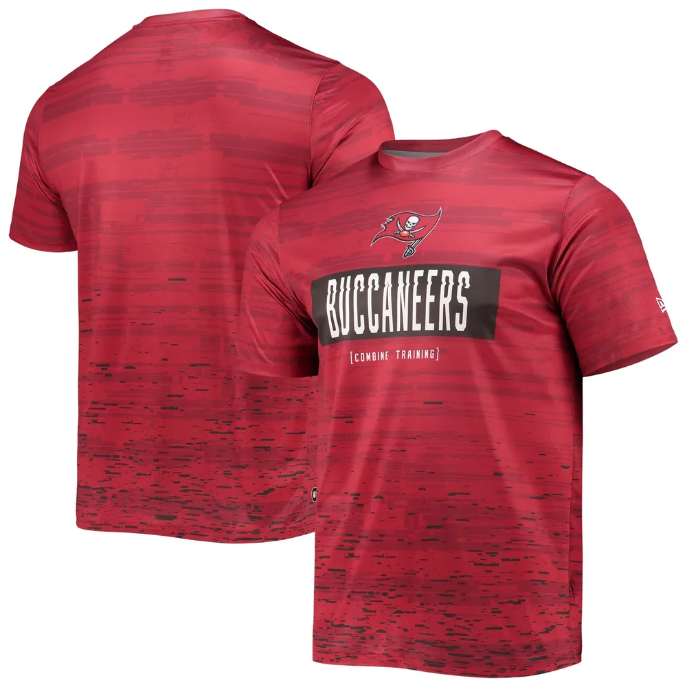 T-shirt New Era rouge Tampa Bay Buccaneers pour homme