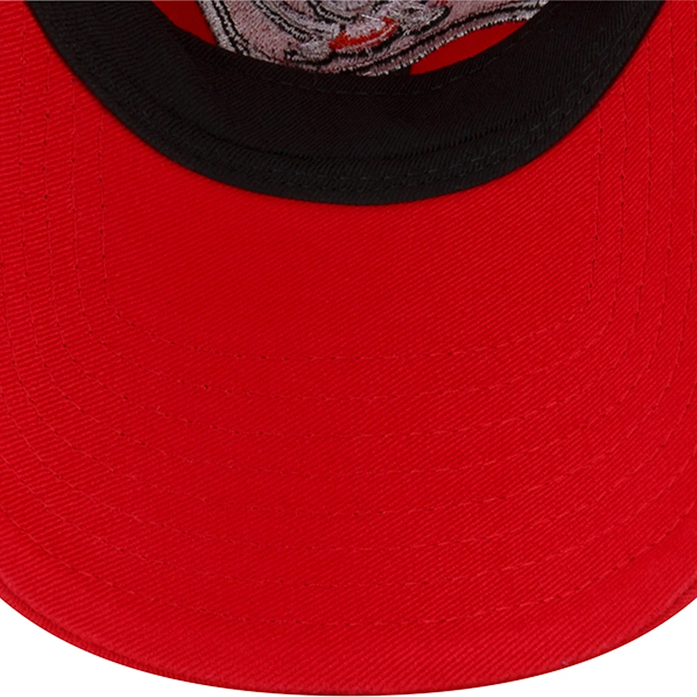 Casquette réglable rouge Tampa Bay Buccaneers Distinct 9TWENTY New Era pour hommes