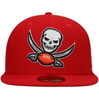 Men's New Era Red Tampa Bay Buccaneers Elemental 59FIFTY Fitted Hat