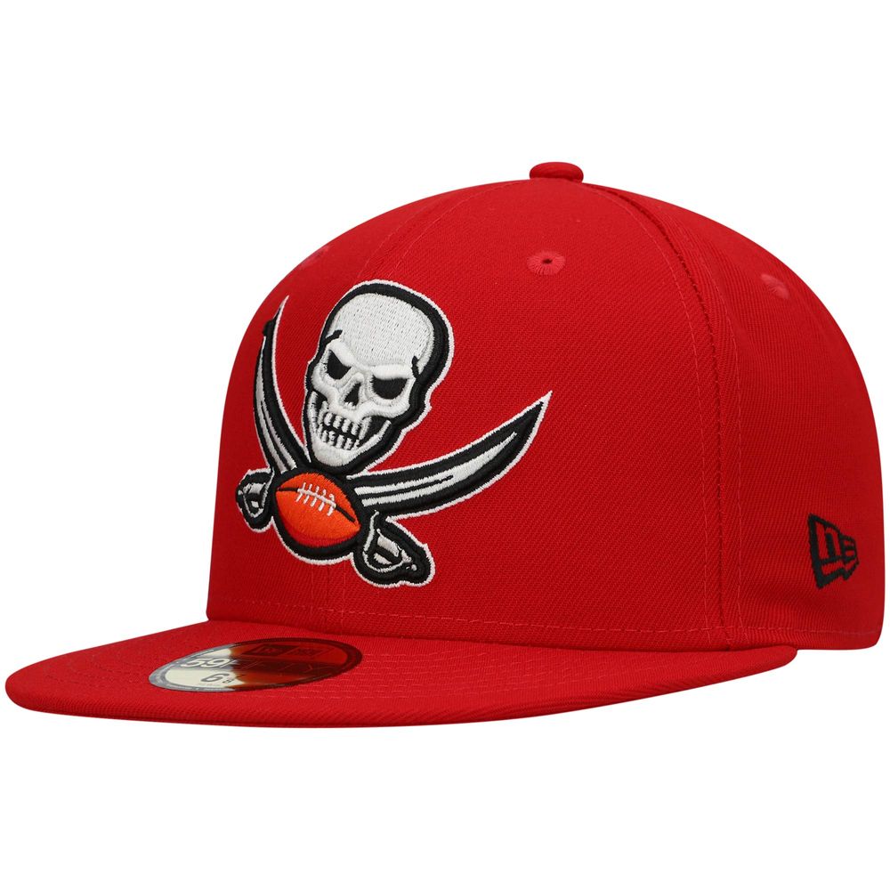 Men's New Era Red Tampa Bay Buccaneers Elemental 59FIFTY Fitted Hat