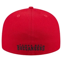 Casquette ajustée Flawless 59FIFTY pour homme New Era rouge Tampa Bay Buccaneers