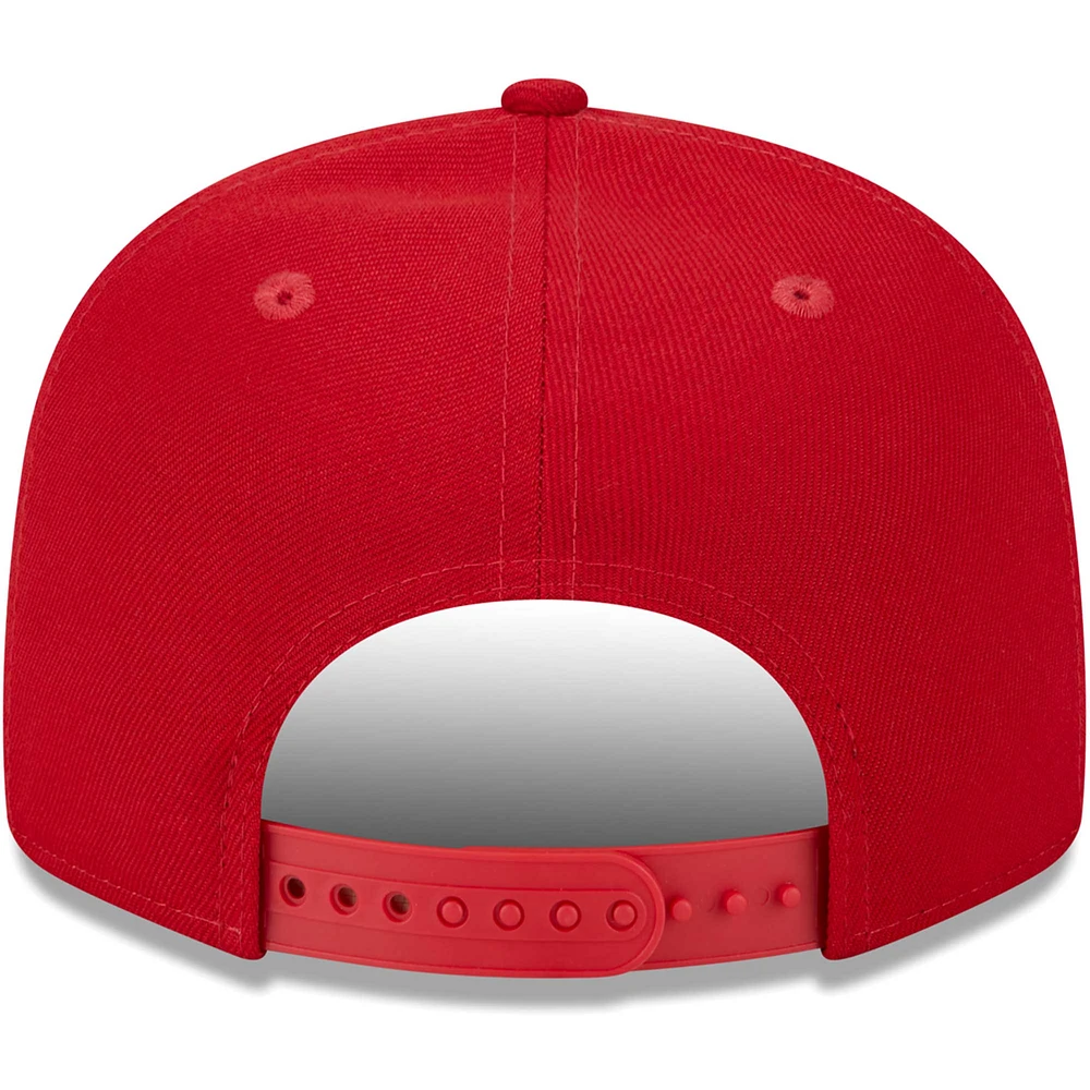 Casquette 9FIFTY Snapback pour homme Tampa Bay Buccaneers rouge New Era