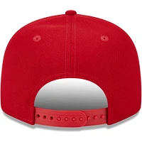 Casquette 9FIFTY Snapback pour homme Tampa Bay Buccaneers rouge New Era
