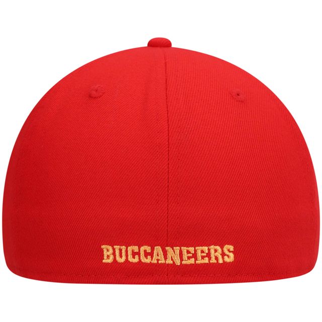 Casquette ajustée New Era Tampa Bay Buccaneers Omaha Throwback 59FIFTY rouge pour homme