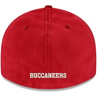 Men's New Era Red Tampa Bay Buccaneers Omaha Throwback Low Profile 59FIFTY Fitted Hat