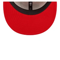 Men's New Era Scarlet Tampa Bay Buccaneers 2022 Sideline - 9FIFTY Ink Dye Snapback Hat