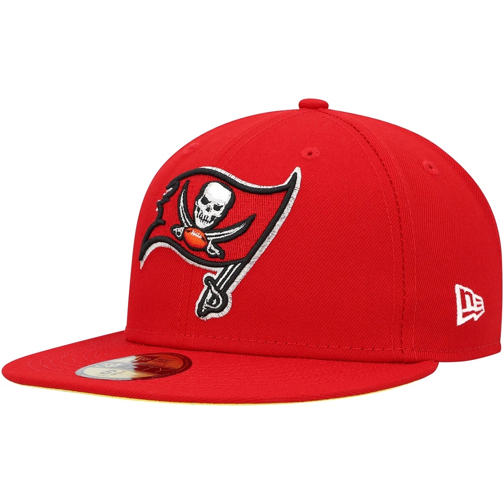 NWE BUCS ÉCARLATE NFL CITRUS POP 59FIFTY HATMENHIC