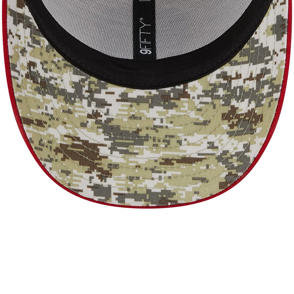 Casquette ajustée 59FIFTY Low Profile 59FIFTY des Tampa Bay Buccaneers 2023 Salute To Service New Era pour hommes