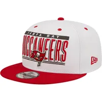 Men's New Era White Tampa Bay Buccaneers Throwback Logo