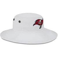 Men's New Era White Tampa Bay Buccaneers 2023 NFL Training Camp Panama Bucket Hat