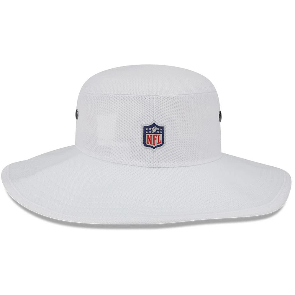 Men's New Era White Tampa Bay Buccaneers 2023 NFL Training Camp Panama Bucket Hat