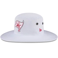 Men's New Era White Tampa Bay Buccaneers 2024 NFL Training Camp Panama Bucket Hat