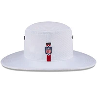 Men's New Era White Tampa Bay Buccaneers 2024 NFL Training Camp Panama Bucket Hat