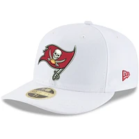 Casquette ajustée 59FIFTY pour homme Tampa Bay Buccaneers Omaha Low Profile New Era blanche