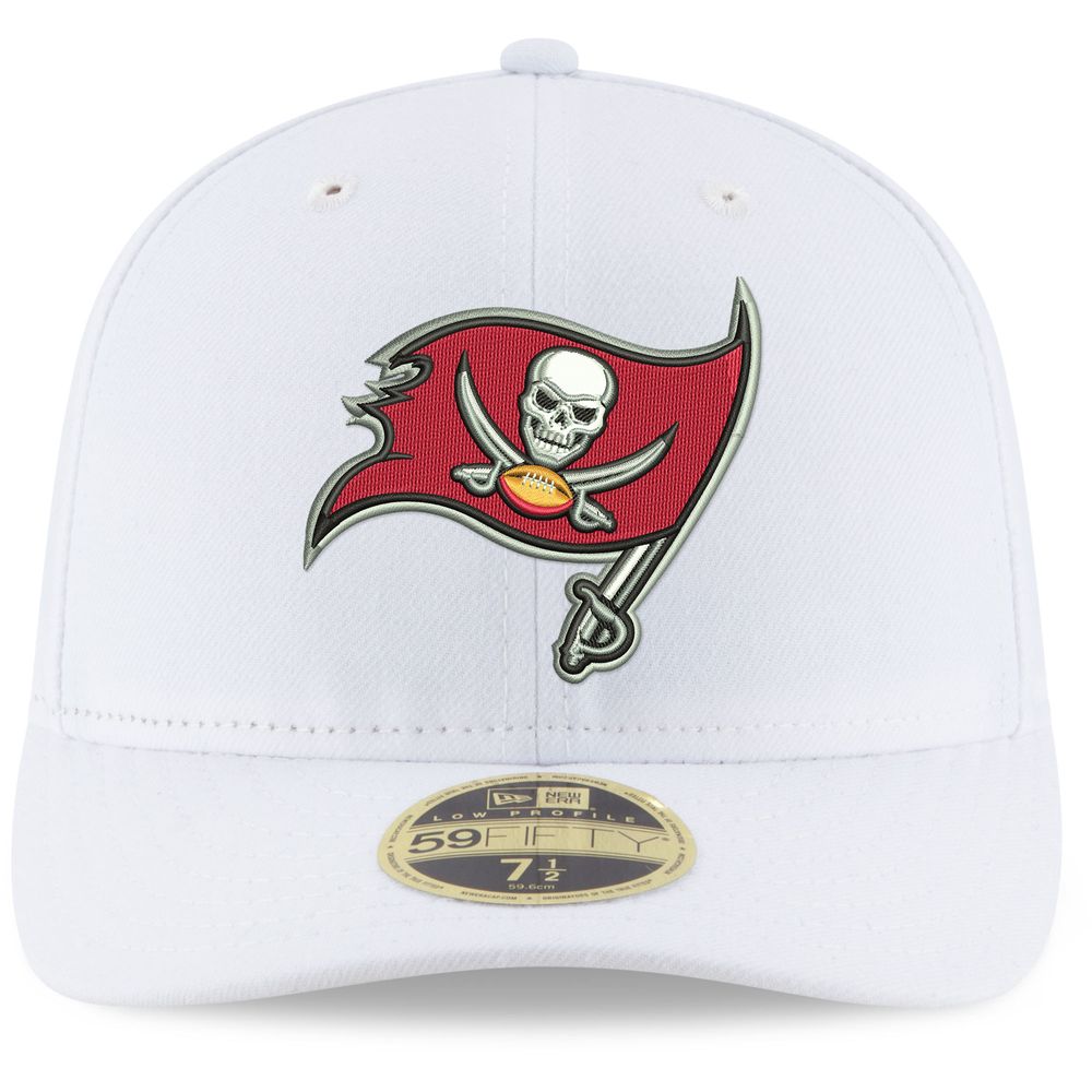 : New Era Men's White Tampa Bay Buccaneers Omaha Alternate Logo  59FIFTY Fitted Hat : Sports & Outdoors