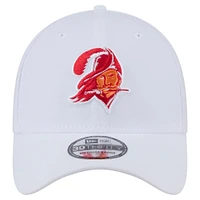 Casquette New Era blanche 39THIRTY Flex des Buccaneers de Tampa Bay pour homme
