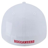 Casquette New Era blanche 39THIRTY Flex des Buccaneers de Tampa Bay pour homme
