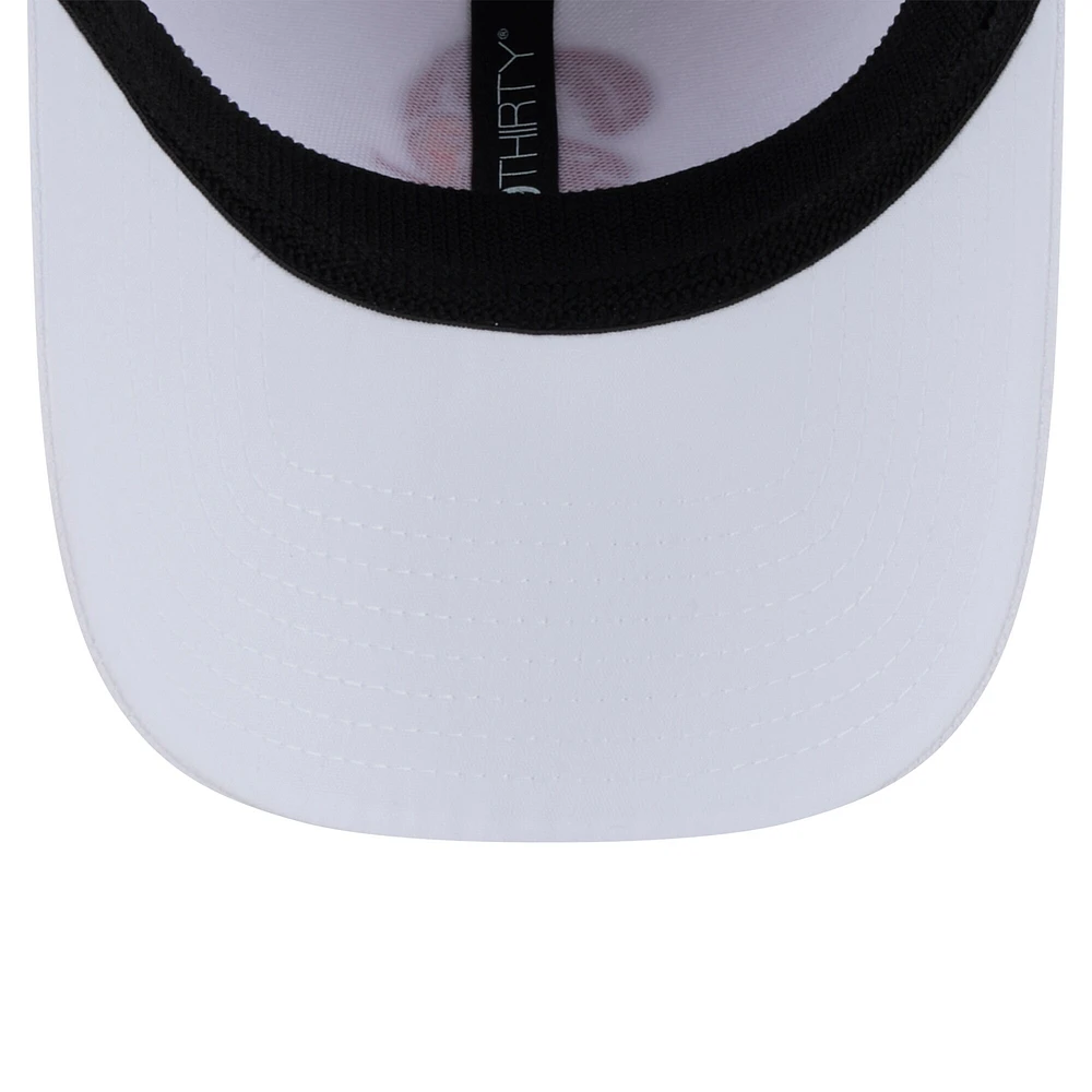 Casquette New Era blanche 39THIRTY Flex des Buccaneers de Tampa Bay pour homme