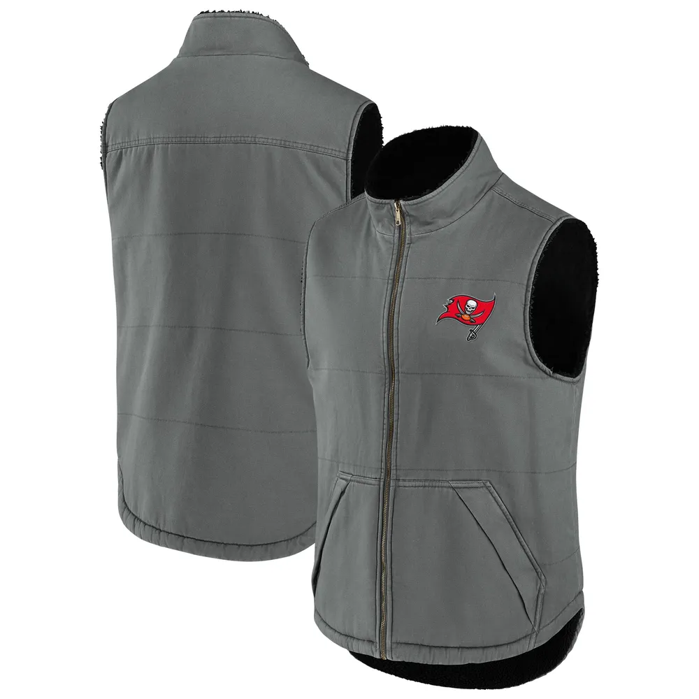 Giraf udstilling handling Lids Tampa Bay Buccaneers NFL x Darius Rucker Collection by Fanatics  Sherpa-Lined Full-Zip Vest - Gray | The Shops at Willow Bend