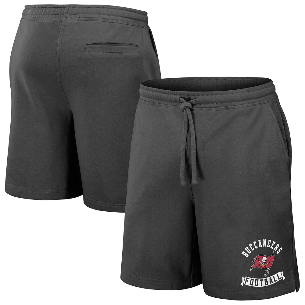 Short délavé NFL x Darius Rucker pour homme de la collection Fanatics Pewter Tampa Bay Buccaneers