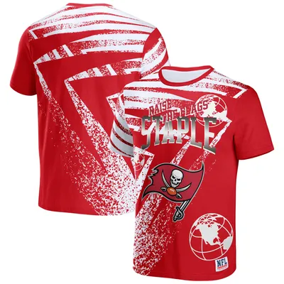 Youth Red Tampa Bay Buccaneers Primary Logo T-Shirt