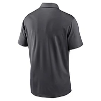 Polo de performance franchise Tampa Bay Buccaneers Nike anthracite pour hommes