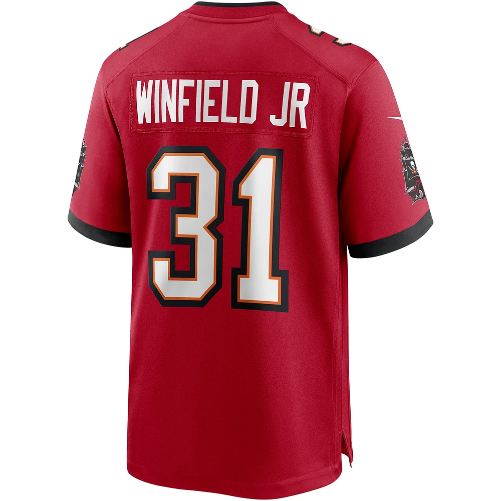 Maillot de match Nike Antoine Winfield Jr. des Tampa Bay Buccaneers pour homme, rouge