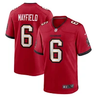 Men's Nike Baker Mayfield Red Tampa Bay Buccaneers Team Game Jersey