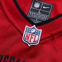 Maillot de match des Buccaneers Tampa Bay Nike Baker Mayfield rouge pour homme