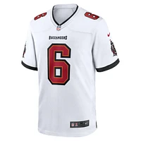 Maillot de match extérieur des Buccaneers Tampa Bay Nike Baker Mayfield pour homme Blanc