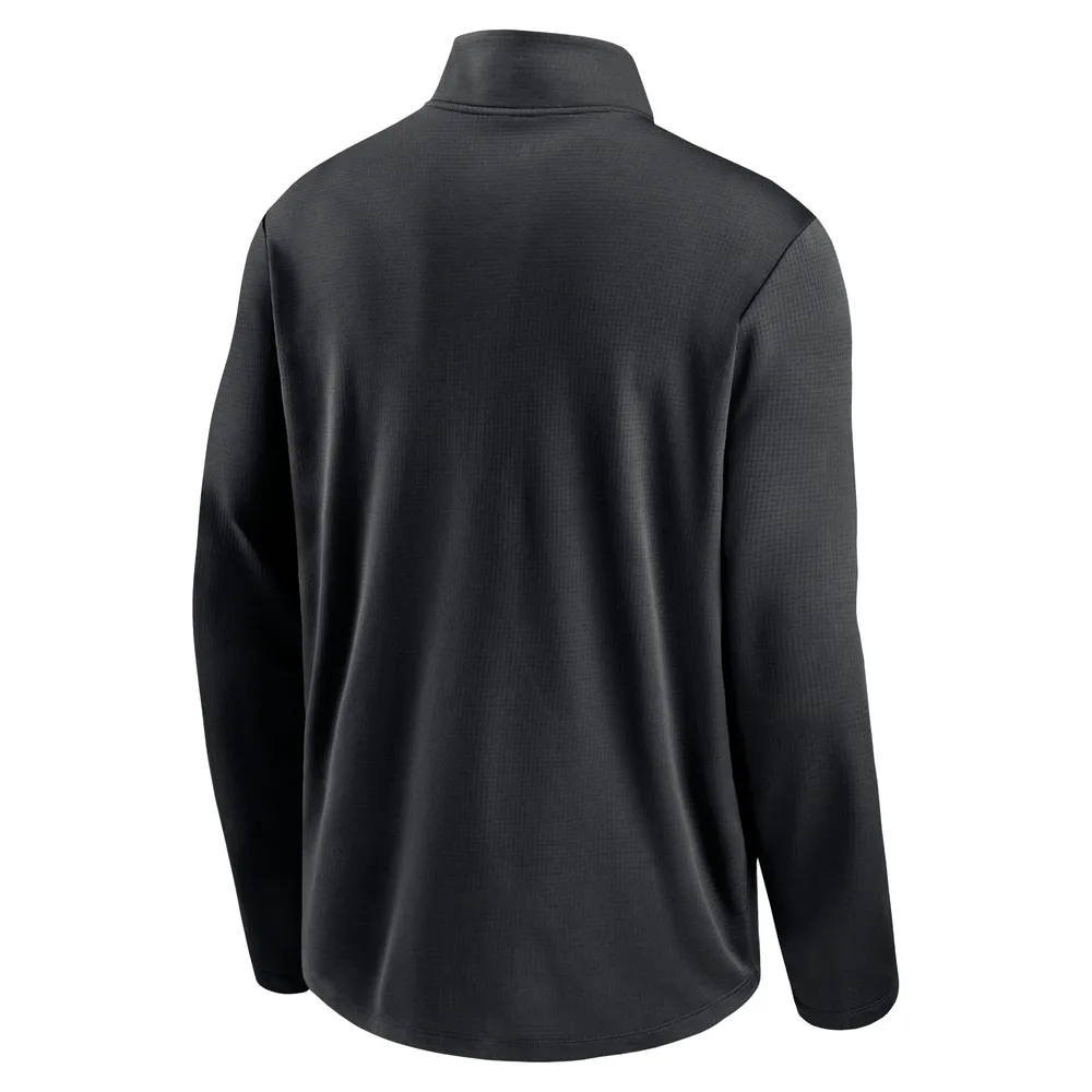 Men's Nike Black Tampa Bay Buccaneers Pacer Performance Quarter-Zip Top