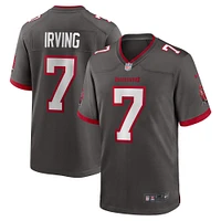 Maillot de match alternatif Nike Bucky Irving Pewter des Buccaneers Tampa Bay pour homme