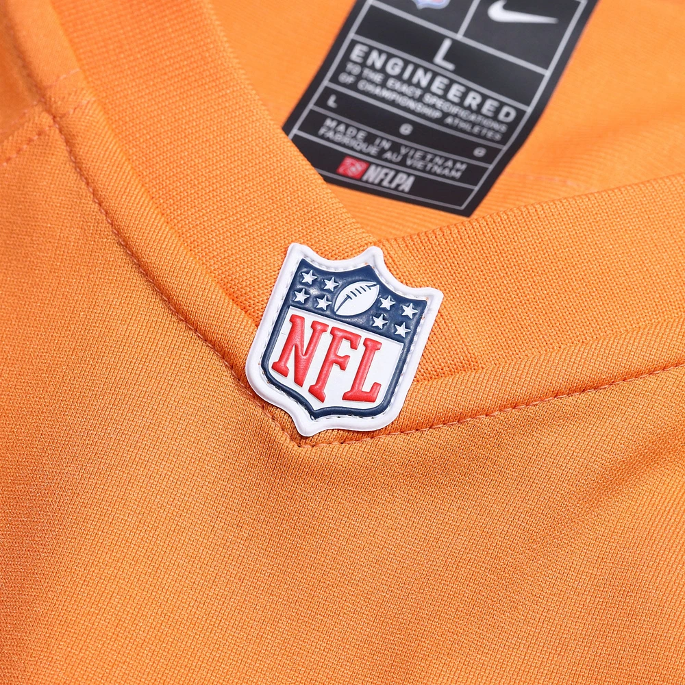 maillot Nike Calijah Kancey pour homme, orange, Tampa Bay Buccaneers, de match l'équipe alternative