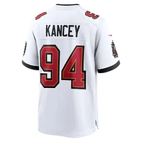 Men's Nike Calijah Kancey  White Tampa Bay Buccaneers Game Jersey